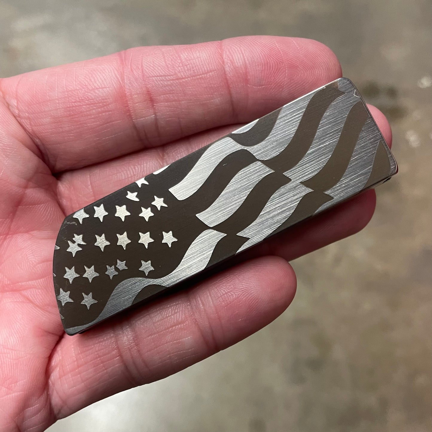 EDC Pocket Blade (Flag)