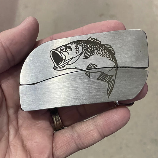 Belt Buckle Knife - Bass